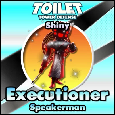 TELANTHRIC STUDIOS Shiny Executioner Speakerman - Toilet Tower Defense TTD Roblox - Celestial Unit