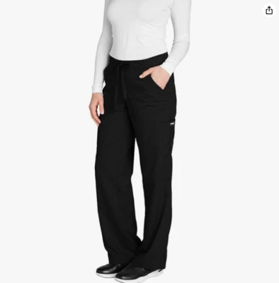 Grey's Anatomy 4245 Women's 4-Pocket Elastic Back Scrub Pant - Image 1 of 4