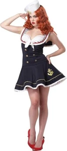 Disfraz de muñeca náutica California Disfraces para mujer talla S - Falta pieza - Imagen 1 de 6
