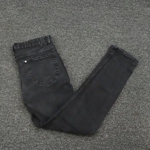 &Denim Jeans Adult 31x32 Black Slim Fit Skinny Dark Wash Casual Mens - Picture 1 of 8