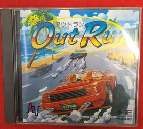 NEC Avenue PC Engine HUCARD Soft Outrun Used