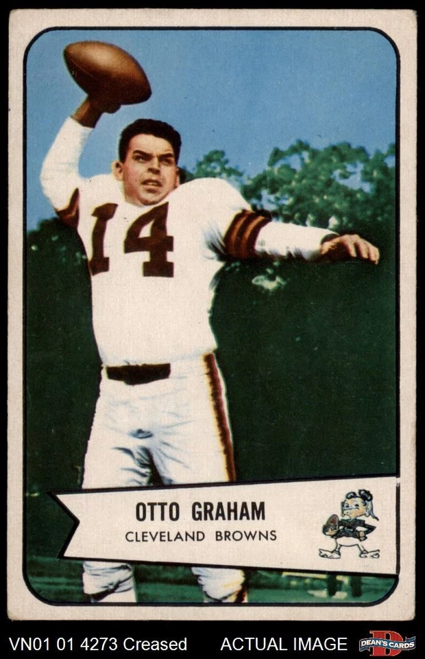 1954 Bowman #40 Otto Graham Browns-FB HOF Northwestern 2.5 - GD+ - Image 1 of 1