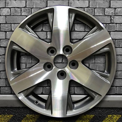 Machined Dark Sparkle Charcoal OEM Wheel for 2011-2015 Honda Pilot - 18x7.5 - Image 1 of 3