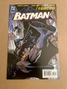 Batman #608 SIGNED Jeph Loeb DC 2002 1st print Jim Lee art cover Hush Part 1 - Picture 1 of 1