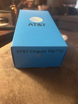Smartphone At&T Cingular Flip IV 4GB Negro Nuevo En Caja, Nunca Usado, Foto 1 de 3