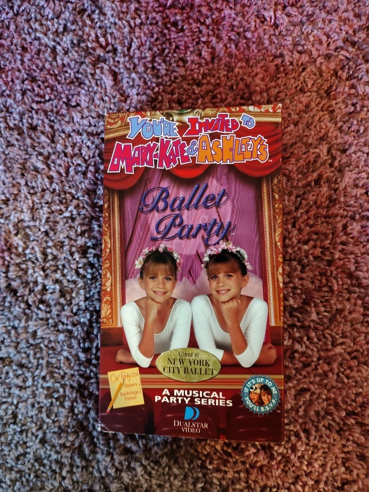 Mary-Kate & Ashley's Ballet Party (VHS) Olsen, NYC Ballet Theater, New, Sealed - Image 1 of 1