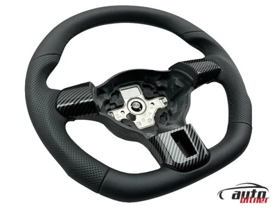 AUSTAUSCH Lenkrad  Leder Lederlenkrad Vw GOLF VI 6 5K0 Touran 1T3 Abgeflacht - Bild 1 von 4