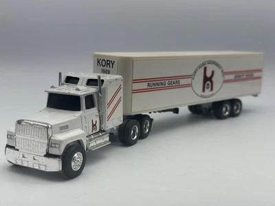 Ertl Kory Farm Equipment Div. Tractor Trailer Semi Truck, 1989, White, 1:64 - Image 1 of 4