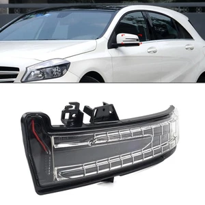 Rearview Mirror Turn Signal Light For Mercedes-Benz A B C E S CLA GLA Class - Picture 1 of 15