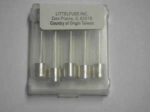 AGC20 20 Amp Glass Type Fuse 5 Pack by Littlefuse - Picture 1 of 3