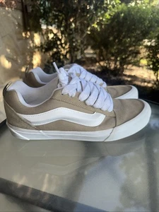 Vans Knu Skool Zapatos de Skate Talla 9 Hombre Mujer’s 10.5 VN000CRPKHK Caqui USADOS - Imagen 1 de 11