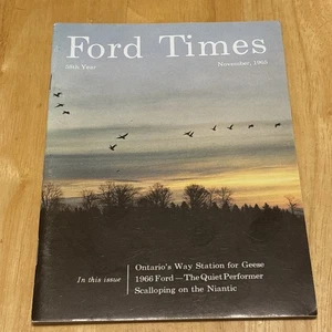 1965 November Ford Times Magazine Nylint Tool Toy Trucks Santa Barbara Museum - Bild 1 von 24