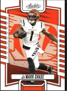 2023 Panini Absolute #85 Ja'Marr Chase Black - Picture 1 of 2