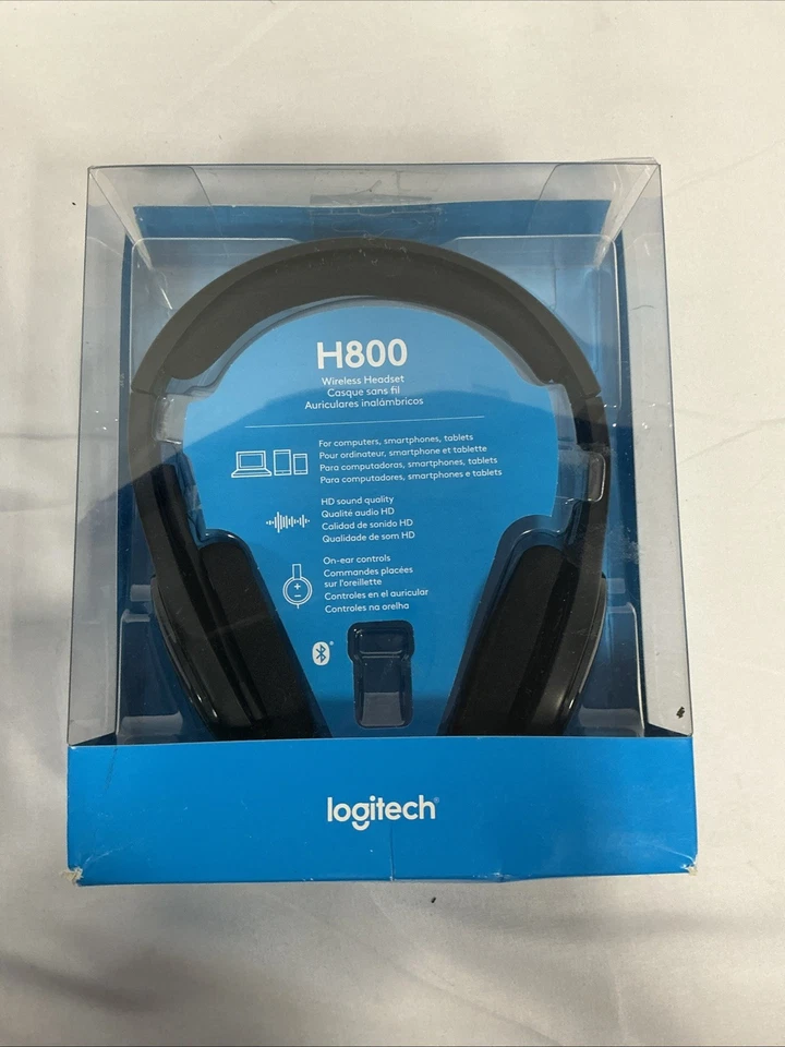 Logitech H800 Black Wireless Over The Head Headset with Mic - Image 1 of 1