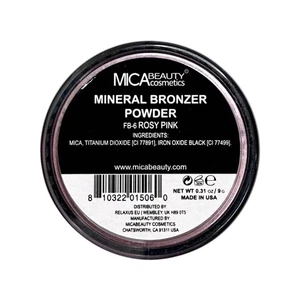 MICA BEAUTY Mineral Bronzer Powder #FB-6 ROSY PINK 9G *BRAND NEW* - Picture 1 of 2