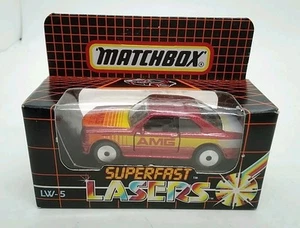 Matchbox Superfast Lasers 1986 AMG Mercedes 500 SEC #LW-5 - ¡Nuevo y sellado! - Imagen 1 de 6