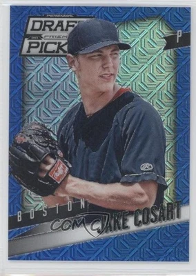 2014 Panini Prizm Perennial Draft Picks Blue Mojo Prizm /75 Jake Cosart #9 - Image 1 of 2