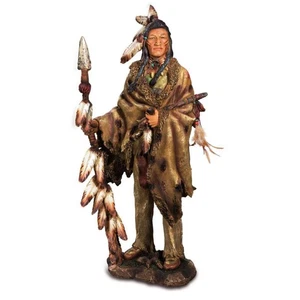 Western Figur Indianer steht mit Lanze - Picture 1 of 7