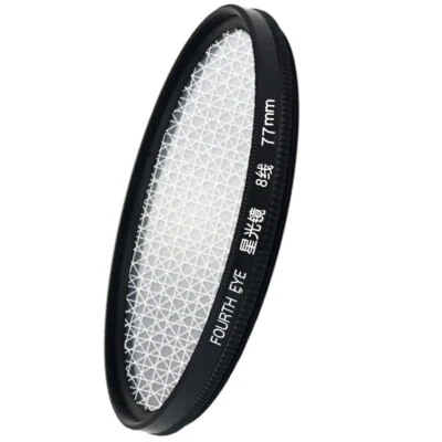 37-82mm Starlight Filter SLR Cameras Nikon 62 Canon 72 Lenses Starburst Filter - Image 1 of 4