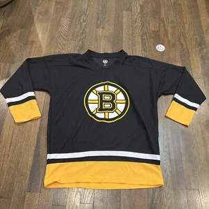 Boston Bruins Zdeno Chara Hockey Jersey NHL Black And Gold Mens Size Medium  - Picture 1 of 5
