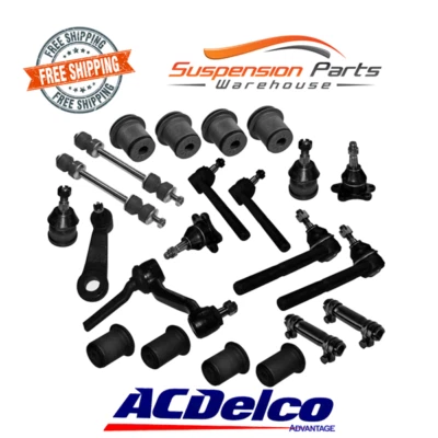  For 88-92 2WD GMC Tie Rods Pitman Idler Arm Bushing Ball Joint Stabilizer Kit  - Image 1 of 2