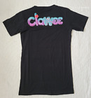NEW Women's SZ/L Clawee Black T-Shirt Adult Official Game Merch Slender Fit NWOT