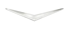 56 Chevy V8 Chrome Hood Vee 1956 Chevrolet New - Picture 1 of 1