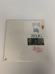 ZELIG Woody Allen LaserDisc Movie NEW SEALED Orion Extended Play - Picture 1 of 11