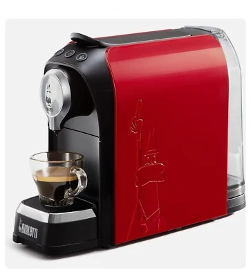 Bialetti Macchina Caffè Espresso CF69 Per Capsule In Alluminio 1200W Rossa - Immagine 1 di 4
