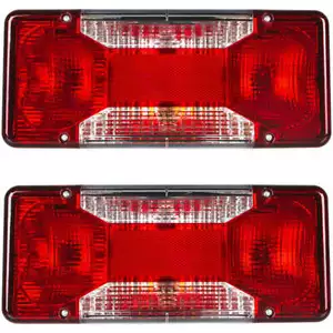 2x FARO FANALE LUCE POSTERIORE SINISTRA + DESTRA SET PER IVECO DAILY 06- CAMION - Imagen 1 de 2