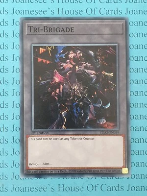 Tri-Brigade SDAZ-EN049 Counter/Token Yu-Gi-Oh Card 1st Edition New - Image 1 of 3
