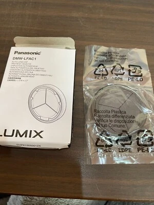 Panasonic DMW-LFAC1 sinker operation Automatic Lens Cap for Lumix DMC-LX100 JP - Image 1 of 4