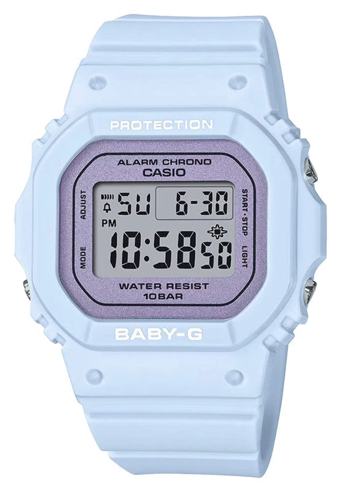 RELOJ DIGITAL CASIO BABY-G BGD-565SC-2 AZUL/PÚRPURA Foto 1 de 1