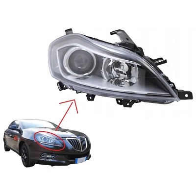 Faro Anteriore Lancia Delta III Dal 2008 H7-h7 Fanale Proiettore Dx C/motorino - Immagine 1 di 4