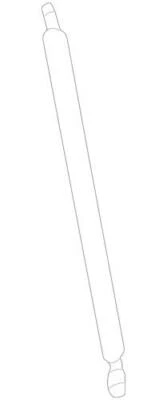 Genuine GM 2000-2003 Saturn LW 200 LW 300 Rear Lift Cylinder Assembly 90583591 - Изображение 1 из 2