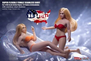 "Figura TBLeague 1/12 cuerpo femenino sin costuras PLMB2022 T05A T05B PHICEN 6" EE. UU.❶ - Imagen 1 de 20