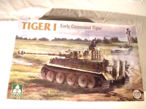1/35 Takom German Tiger I Early Command Tank w/ Michael Wittmann Loaded Kit#2195 - Picture 1 of 9