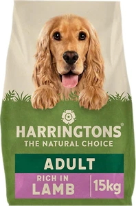 Harringtons Complete Dry Dog Food with Lamb & Rice 15kg - All Natural Ingredient - Picture 1 of 21