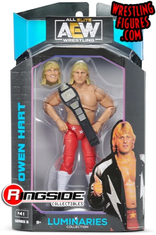 Owen Hart - Unmatched Series 6. Toy Wrestling Action Figure Cover