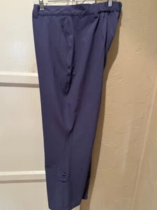 TravelSmith Women’s Zip Up 3 Pocket Pants Blue Size XLP - Picture 1 of 7