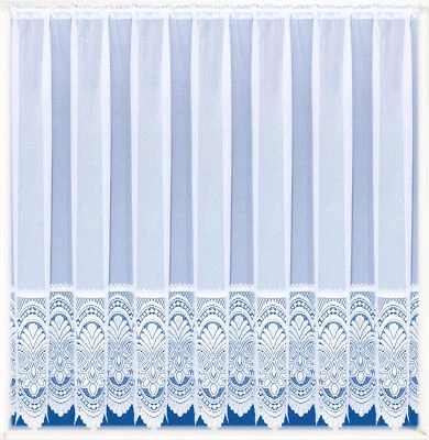 Brussels Base Lace Macrame Look Net Curtains - Free Postage - Sold By The Metre - Image 1 of 3