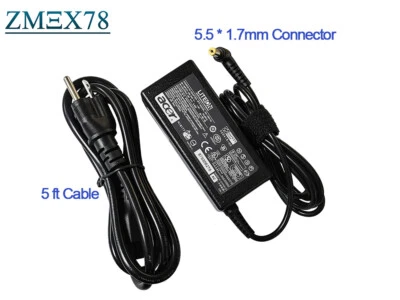 Acer Aspire ADP-65VH B PA-1650-02 PA-1650-86 AC Adapter Charger Power Cable 65W - Image 1 of 4
