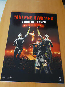 LOT DE DEUX PLV MYLENE FARMER Stade de France / Monkey Me
