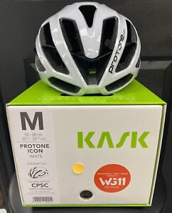 NEW 2022 Kask PROTONE ICON Road Cycling Helmet : GLOSS WHITE