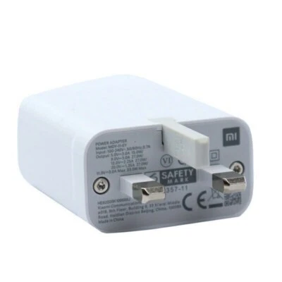 Adaptador Xiaomi Fast Turbo Cargador MDY-11-EY 33W - Blanco