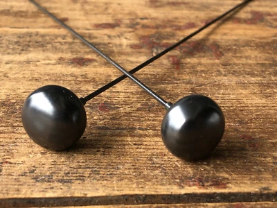 2 Anciennes épingles à chapeau  vieux bijoux french antique old jewel - Photo 1/3