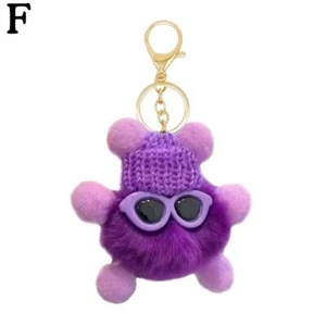 Small briquette keychain Cute Bag Hanging Decoration Little Keychain Doll D0P1 - Picture 1 of 25