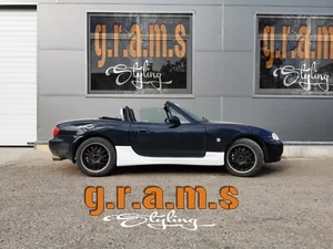 Rare Mazdaspeed v2 Side Skirts for Mazda MX-5 Miata MX5 NB mk2 v9 - Picture 1 of 8