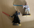 Star Wars Attacktix Darth Vader SVT04 Luke Skywalker SVT03 Rare Gold Base