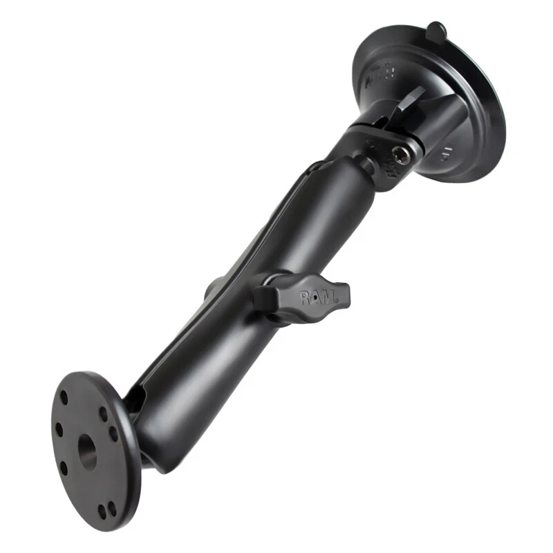 RAM Mount Long Arm Round Plate Suction Cup B-Ball Mount RAM-B-166-C-202U - Image 1 of 1